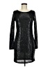 Kensie Metallic Black Cocktail Dress Size M - photo 1