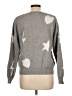 For The Republic Stars Gray Pullover Sweater Size L - photo 2