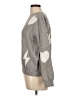 For The Republic Stars Gray Pullover Sweater Size L - photo 5