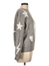 For The Republic Stars Gray Pullover Sweater Size L - photo 4