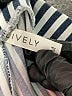 Lively Stripes Silver Casual Pants Size M - photo 4