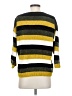 Express 100% Polyester Stripes Yellow Pullover Sweater Size S - photo 2