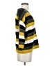 Express 100% Polyester Stripes Yellow Pullover Sweater Size S - photo 4