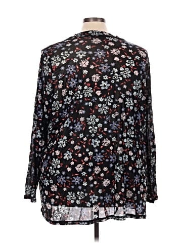 Logo Layers Long Sleeve Blouse (view 2)