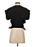 ALLSAINTS Black Short Sleeve Blouse Size S - photo 2