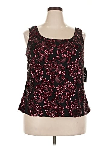 Alex Evenings Sleeveless Blouse (view 1)