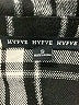 Hyfve 100% Polyester Plaid Black Coat Size S - photo 6