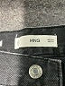 MNG 100% Cotton Black Denim Skirt Size S - photo 4