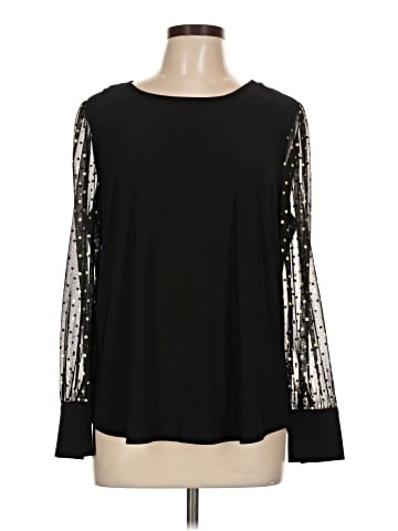 Anne Klein Long Sleeve Top (view 1)