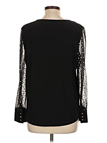 Anne Klein Long Sleeve Top (view 2)