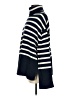 Gap 100% Cotton Stripes Blue Turtleneck Sweater Size S (tall) - photo 5