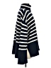 Gap 100% Cotton Stripes Blue Turtleneck Sweater Size S (tall) - photo 4