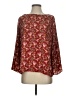 Max Studio 100% Polyester Burgundy 3/4 Sleeve Blouse Size S - photo 1