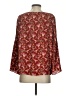 Max Studio 100% Polyester Burgundy 3/4 Sleeve Blouse Size S - photo 2
