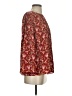 Max Studio 100% Polyester Burgundy 3/4 Sleeve Blouse Size S - photo 4