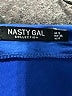 Nasty Gal Inc. 100% Polyester Solid Blue Casual Dress Size 4 - photo 7