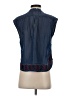 Chloe Oliver 100% Tencel Blue Sleeveless Blouse Size S (petite) - photo 2