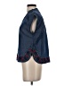 Chloe Oliver 100% Tencel Blue Sleeveless Blouse Size S (petite) - photo 5
