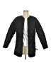 Eddie Bauer 100% Polyester Argyle Black Coat Size M (petite) - photo 1