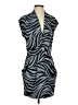 Sweet Storm 100% Polyester Animal Print Blue Cocktail Dress Size S - photo 1
