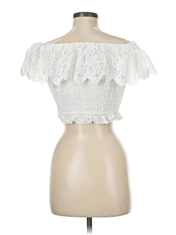 Aqua Short Sleeve Top (view 2)