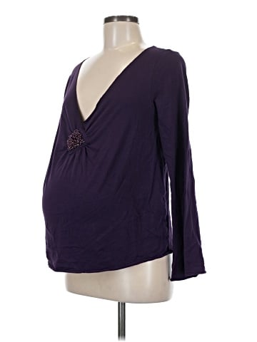 Liz Lange Maternity for Target Long Sleeve Top (view 1)
