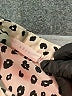 Lush 100% Polyester Animal Print Ivory 3/4 Sleeve Blouse Size XL - photo 7