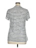 Bobeau Stripes Silver Short Sleeve T-Shirt Size XL - photo 2