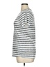 Bobeau Stripes Silver Short Sleeve T-Shirt Size XL - photo 5