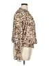 Ophelia Roe 100% Polyester Floral Ivory Long Sleeve Blouse Size 1X - photo 4