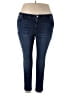 Venezia Solid Blue Jeans Size 22R - photo 1