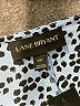 Lane Bryant 100% Polyester Polka Dots Blue Short Sleeve Blouse Size 22 - photo 4