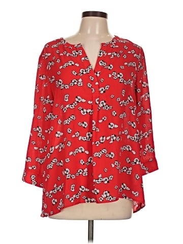 dalia 3/4 Sleeve Blouse (view 1)