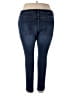 Venezia Solid Blue Jeans Size 22R - photo 2