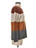 Pinque Color Block Brown Pullover Sweater Size S - photo 4