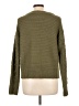 Woven Heart 100% Acrylic Solid Green Pullover Sweater Size L - photo 2