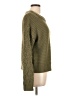 Woven Heart 100% Acrylic Solid Green Pullover Sweater Size L - photo 4