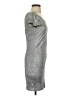 Honey Punch 100% Polyester Metallic Silver Cocktail Dress Size S - photo 4