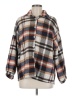 Assorted Brands Plaid Brown 3/4 Sleeve Button-Down Shirt Size M (estimated) - photo 1