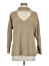 Solemio 100% Acrylic Tan Pullover Sweater Size M - photo 1