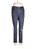 Rag & Bone Snake Print Gray Blue Jeans Size 32 waist - photo 1