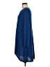 Chico's Solid Blue Casual Dress Size Med (1) - photo 5