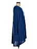 Chico's Solid Blue Casual Dress Size Med (1) - photo 4