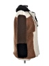 Steve Madden 100% Polyester Color Block Brown Coat Size XS - photo 4