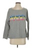 Pink Pineapple 100% Cotton Graphic Gray Sweatshirt Size S (estimated) - photo 1