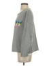 Pink Pineapple 100% Cotton Graphic Gray Sweatshirt Size S (estimated) - photo 5