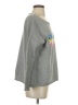 Pink Pineapple 100% Cotton Graphic Gray Sweatshirt Size S (estimated) - photo 4