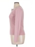 Liz & Co. 100% Cotton Pink Pullover Sweater Size L - photo 5