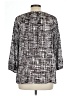 Dana Buchman 100% Polyester Gray 3/4 Sleeve Blouse Size L - photo 2