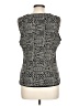 Croft & Barrow 100% Nylon Black Sleeveless Blouse Size L - photo 2